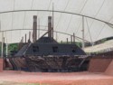 The ironclad riverboat Cairo had been sunk by mines in 1862